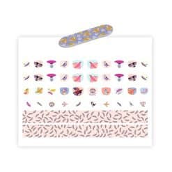 Alternative view of Feathers Nails Stickers