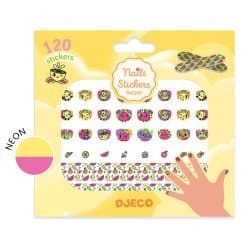 Faces NEON Nails Stickers