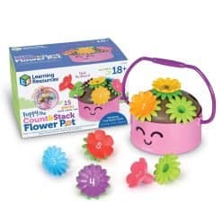Brainkid Toys - Poppy The Count and Stack Flower Pot 13 Poppy The Count and Stack Flower Pot - Image 7