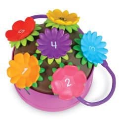 Brainkid Toys - Poppy The Count and Stack Flower Pot 9 Poppy The Count and Stack Flower Pot - Image 3