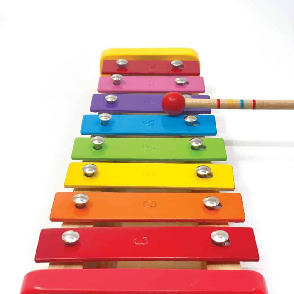 Brainkid Toys - Wooden Metalphone 8 Keys 3 Wooden Metalphone 8 Keys - Image 3