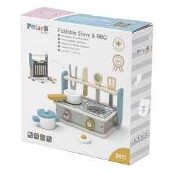 Alternative view of Foldable Stove and BBQ