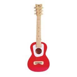 Wooden Red Guitar 64cm - Image 3