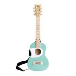 Wooden Blue Guitar 64cm