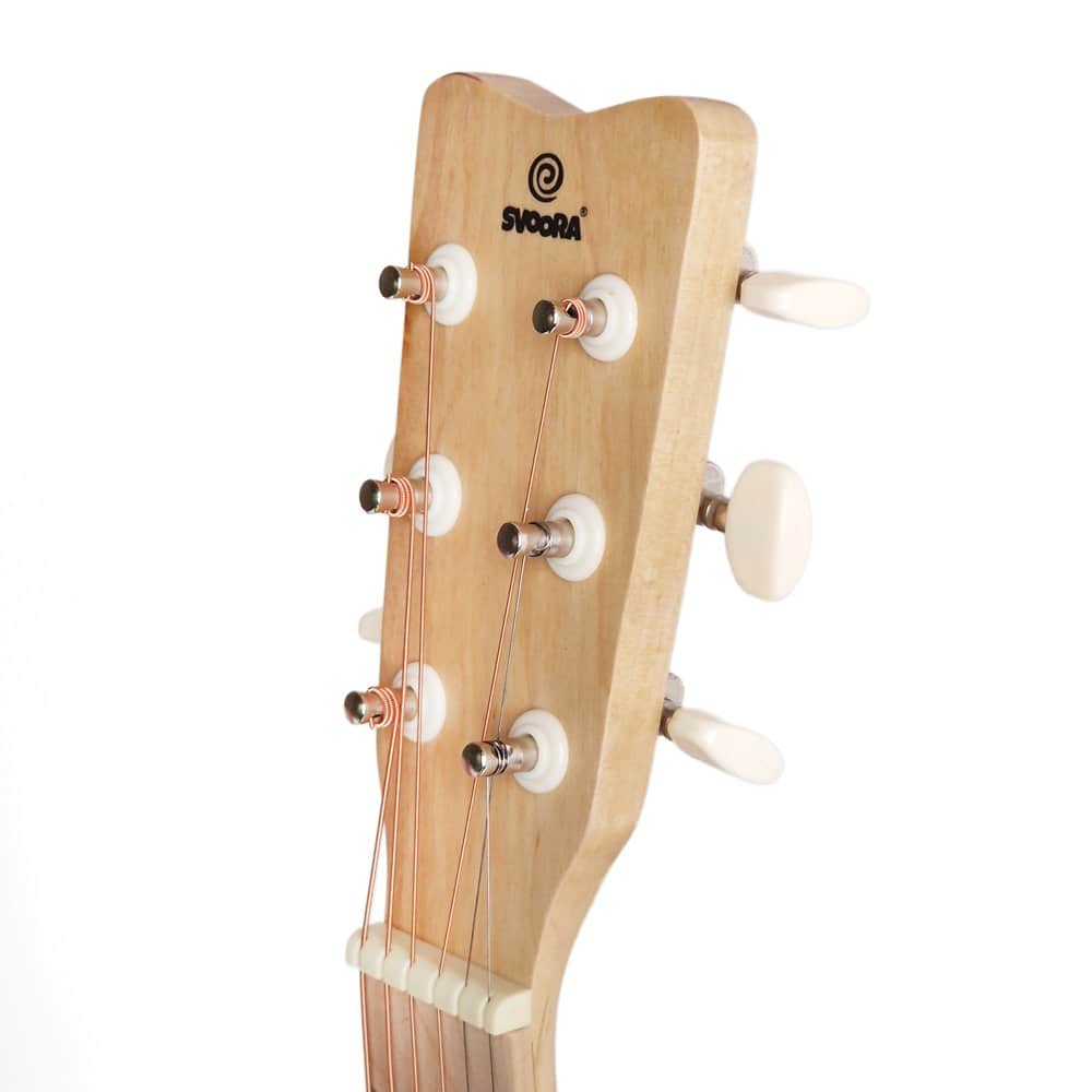 Brainkid Toys - Wooden Blue Guitar 64cm 6 Wooden Blue Guitar 64cm - Image 6