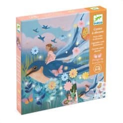Sticker fairy tale Thumbelina