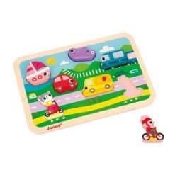 Alternative view of Chunky Puzzle Vehicles 7pcs