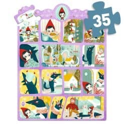 Story puzzle 35pcs - Little Red Riding Hood - Image 3