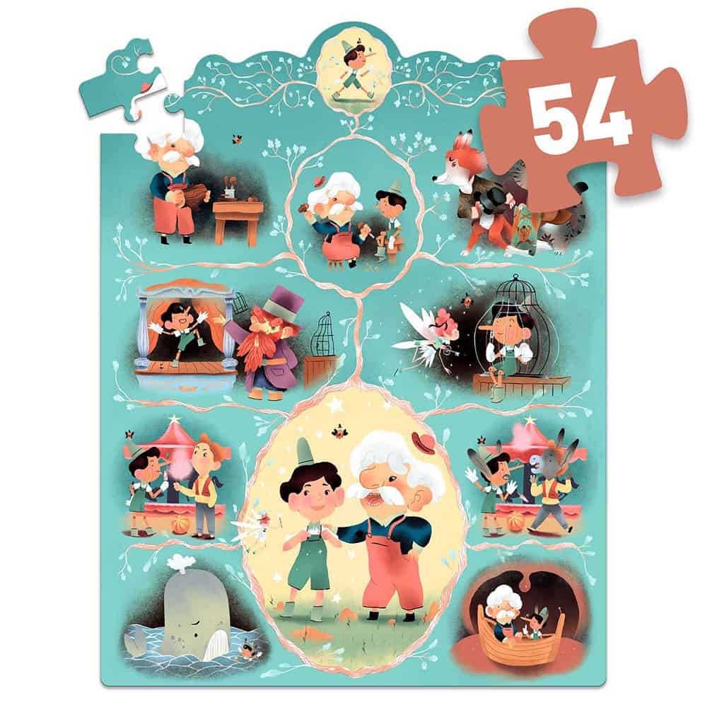 Brainkid Toys - Story Puzzle 54pcs - Pinocchio 3 Story Puzzle 54pcs - Pinocchio - Image 3