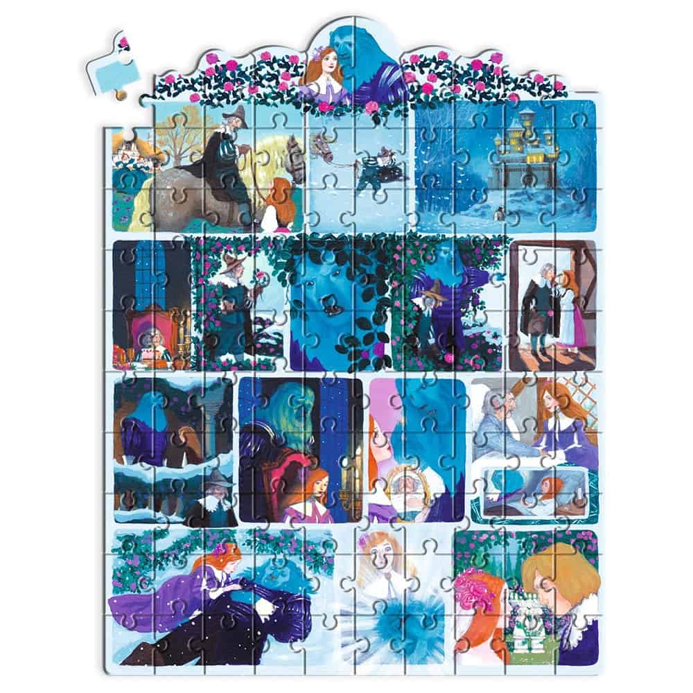 Brainkid Toys - Story Puzzle 100Pcs - Beauty and the Beast 2 Story Puzzle 100Pcs - Beauty and the Beast - Image 2