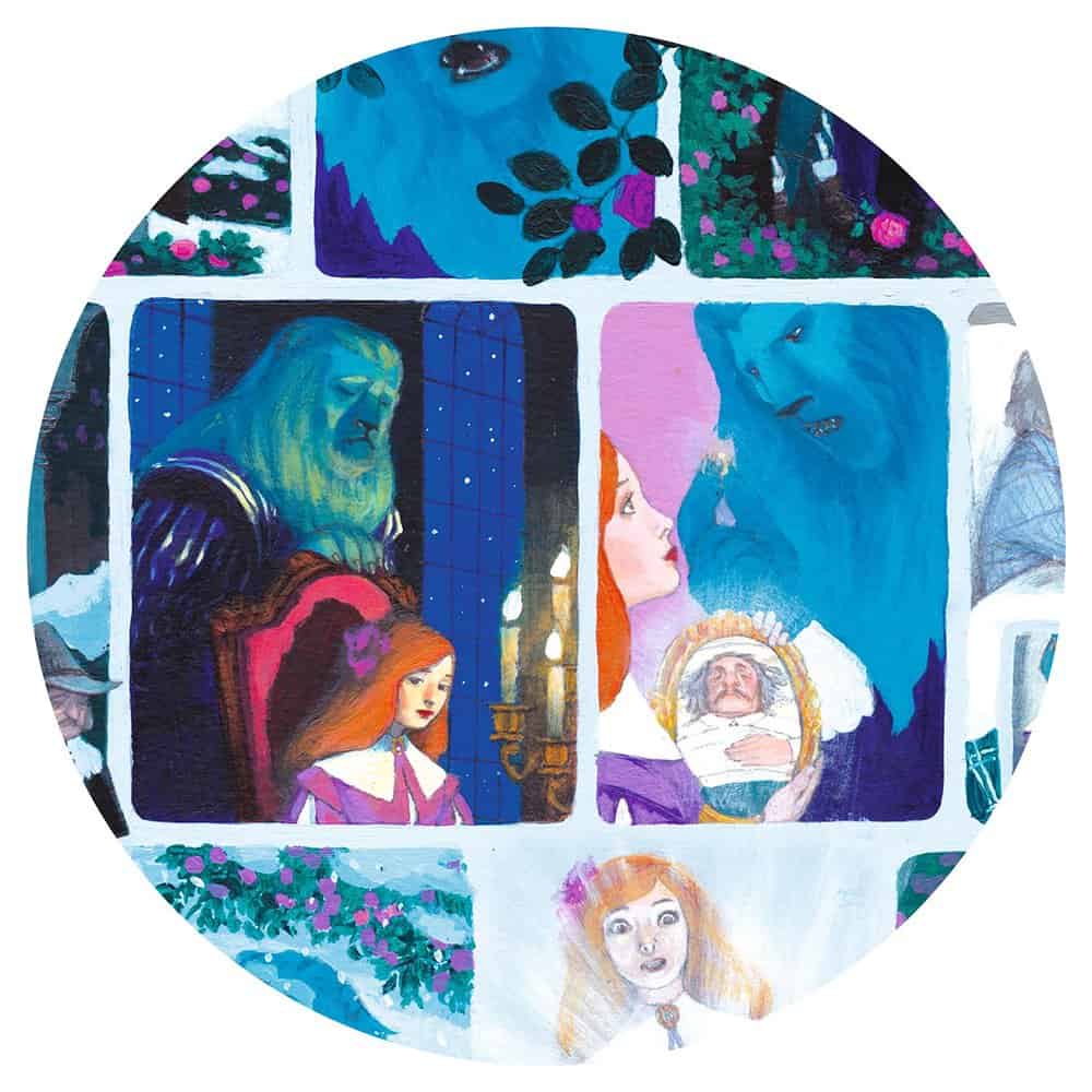 Brainkid Toys - Story Puzzle 100Pcs - Beauty and the Beast 4 Story Puzzle 100Pcs - Beauty and the Beast - Image 4