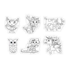 Brainkid Toys - 6 Shaped Puzzles - Supermythos 5 6 Shaped Puzzles - Supermythos - Image 3