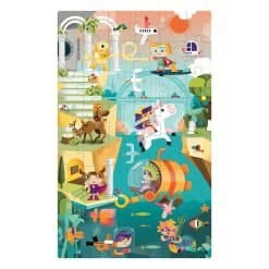 Alternative view of SuperMythos Floor Puzzle 60Pcs