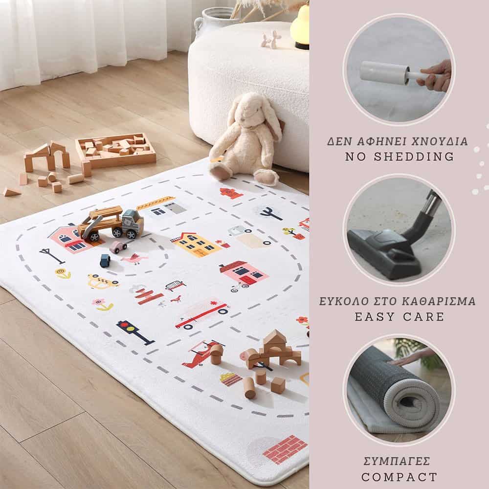 Brainkid Toys - Safety Mat City 160 x 120 x 1.5 cm 6 Safety Mat City 160 x 120 x 1.5 cm - Image 6