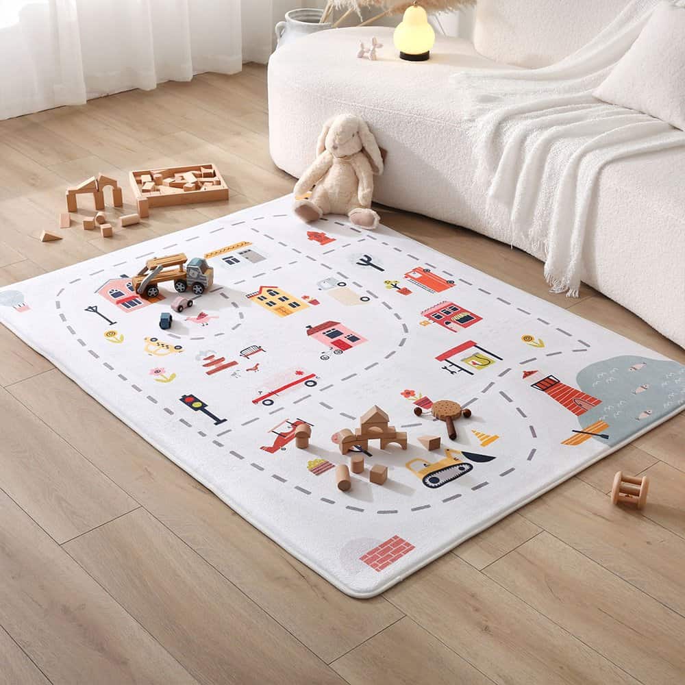 Brainkid Toys - Safety Mat City 160 x 120 x 1.5 cm 2 Safety Mat City 160 x 120 x 1.5 cm - Image 2