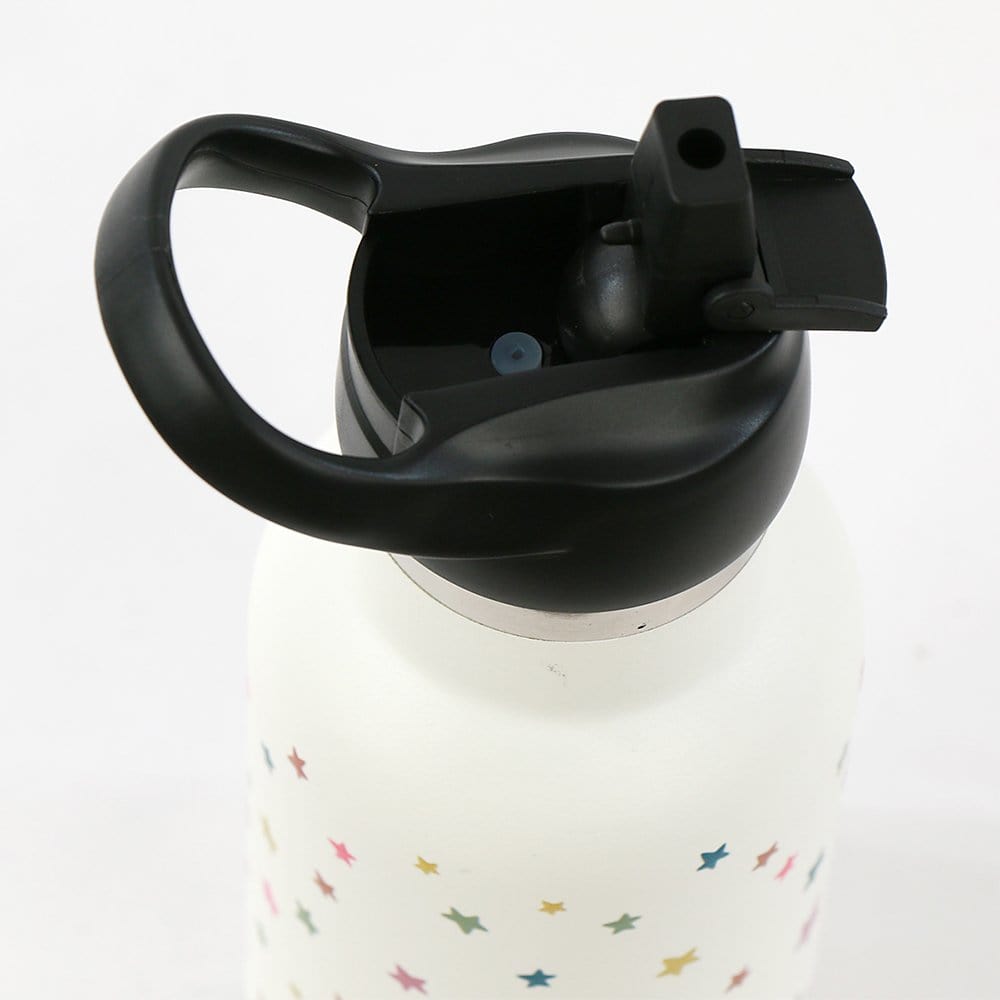 Brainkid Toys - Thermal Bottle with Straw Stars Confetti 350ml 3 Thermal Bottle with Straw Stars Confetti 350ml - Image 3