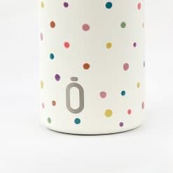 Alternative view of Thermal Bottle with Straw Dots Confetti 350ml