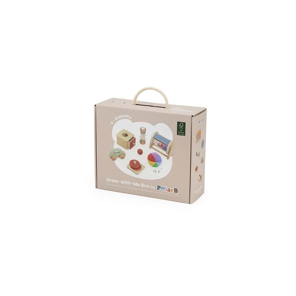 Brainkid Toys - Wooden Discovery Toys Set - 6-12months 10 Wooden Discovery Toys Set - 6-12months - Image 10