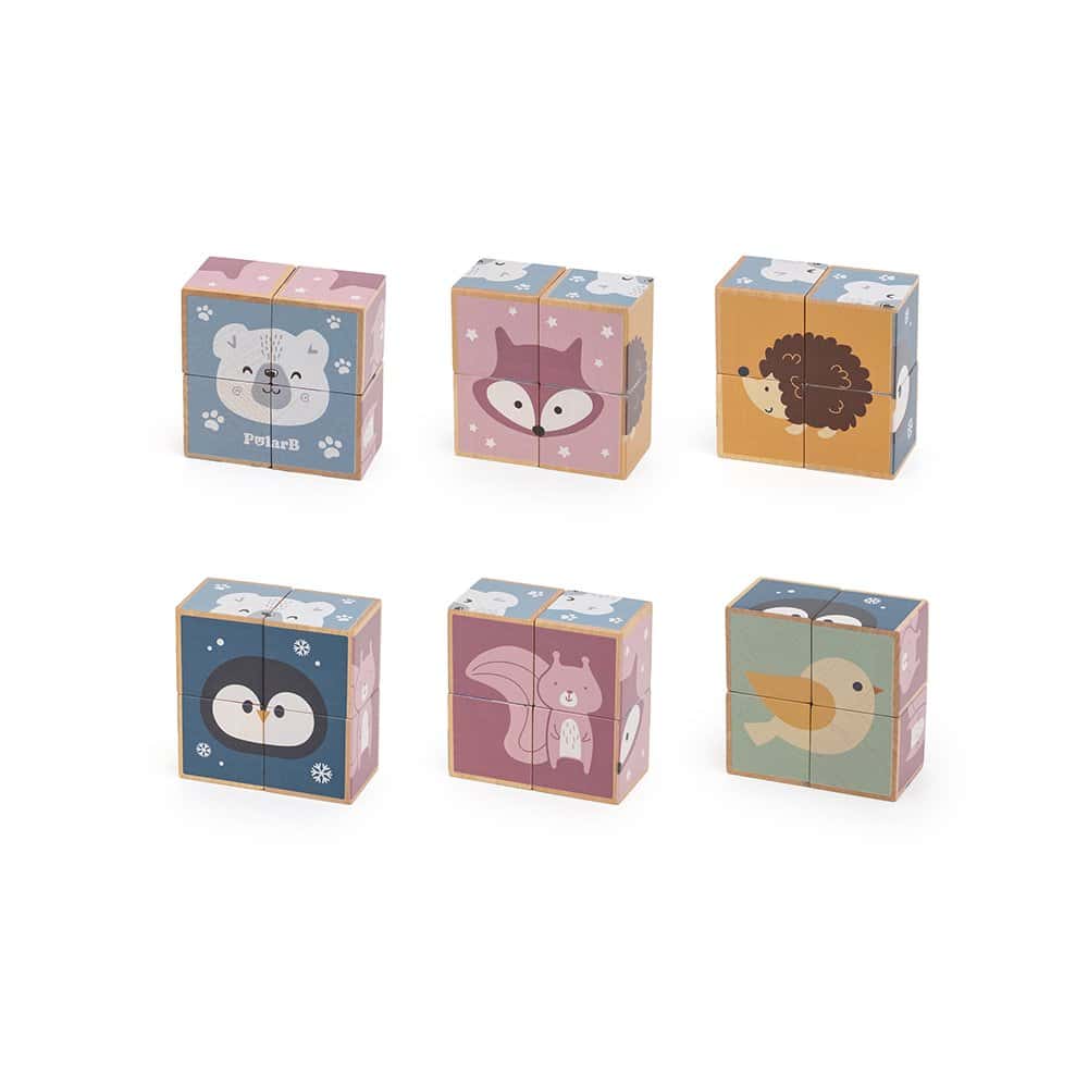 Brainkid Toys - Wooden Educational Toys Set - 2-3years old 5 Wooden Educational Toys Set - 2-3years old - Image 5