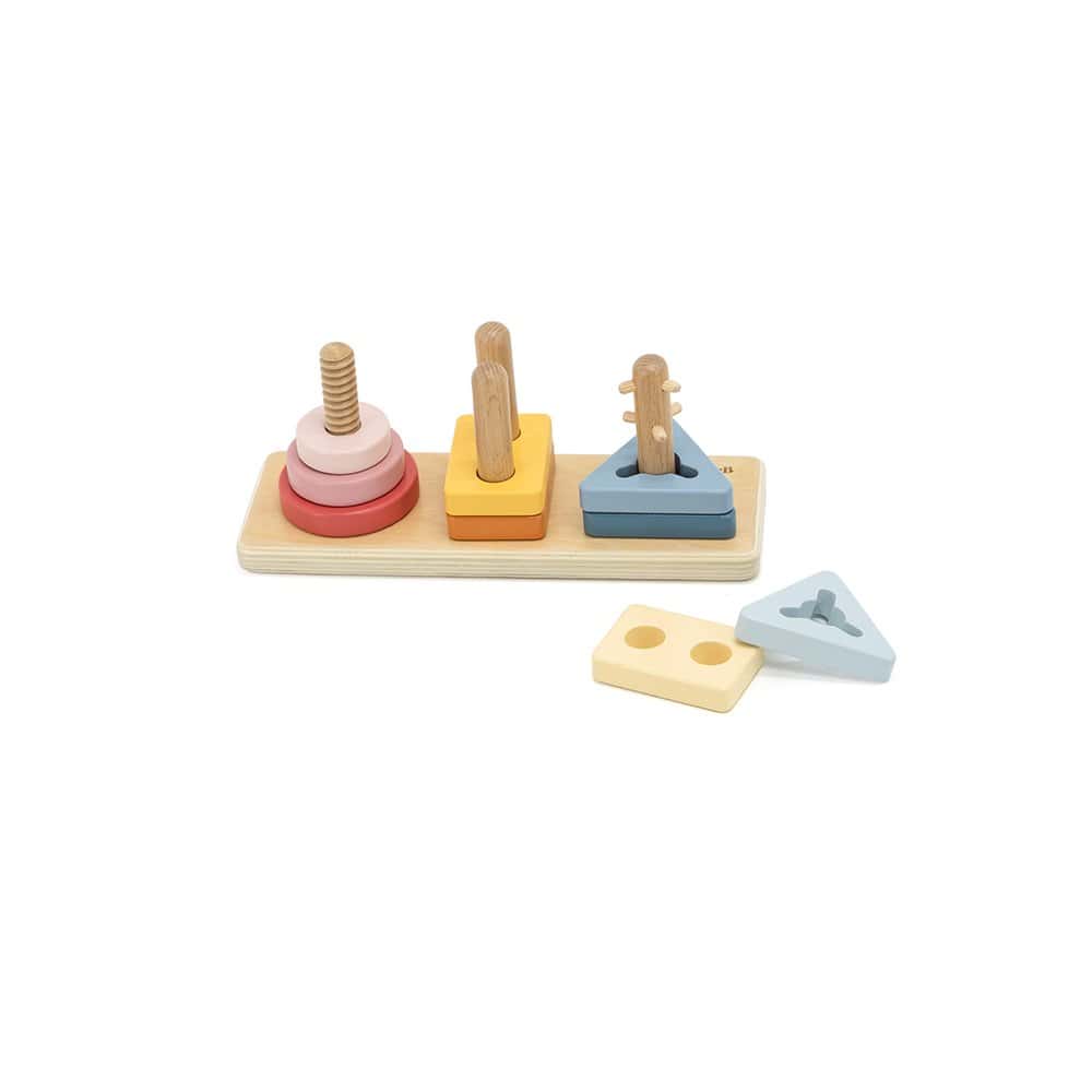 Brainkid Toys - Wooden Educational Toys Set - 2-3years old 3 Wooden Educational Toys Set - 2-3years old - Image 3