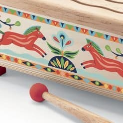 Alternative view of Animambo Wooden Drum