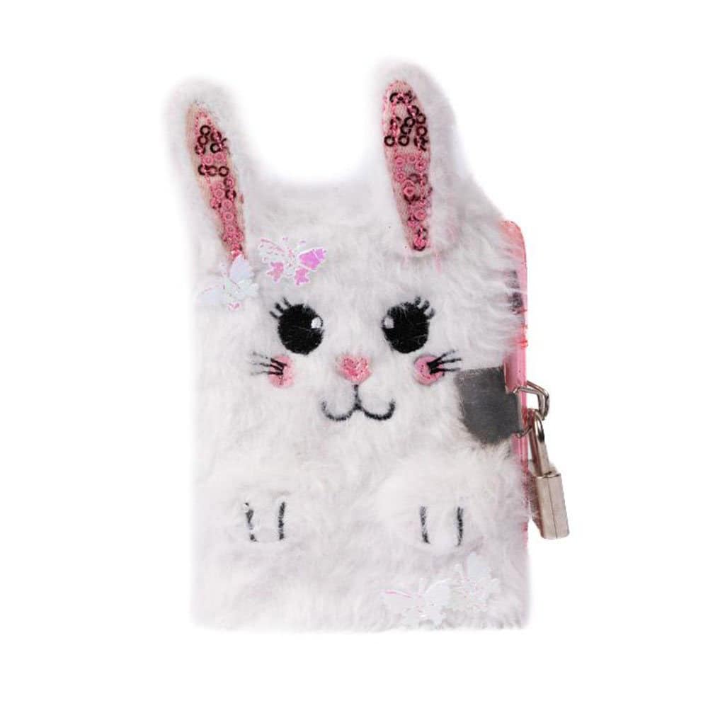 Brainkid Toys - Bunny Furry Notebook with Pen 1 Bunny Furry Notebook with Pen