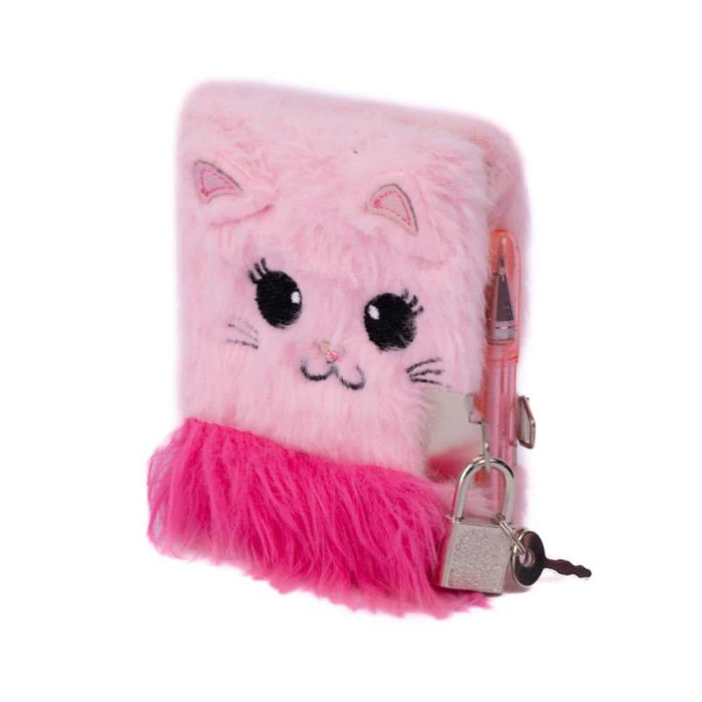 Brainkid Toys - Kitty Furry Notebook with Pen 3 Kitty Furry Notebook with Pen - Image 3