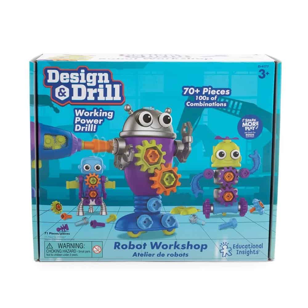 Brainkid Toys - Design Drill Robot Workshop 1 Design Drill Robot Workshop