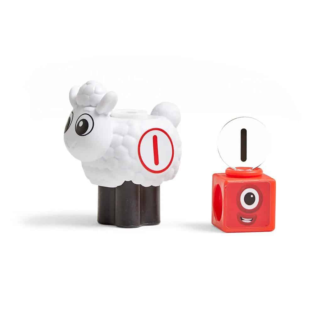 Brainkid Toys - MathLink Cubes Numberblocks Sheep Farm Activity Set 11 MathLink Cubes Numberblocks Sheep Farm Activity Set - Image 11