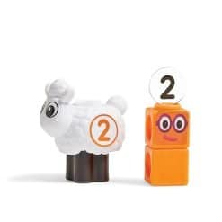 Brainkid Toys - MathLink Cubes Numberblocks Sheep Farm Activity Set 29 MathLink Cubes Numberblocks Sheep Farm Activity Set - Image 12