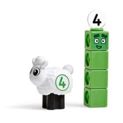 Brainkid Toys - MathLink Cubes Numberblocks Sheep Farm Activity Set 31 MathLink Cubes Numberblocks Sheep Farm Activity Set - Image 14