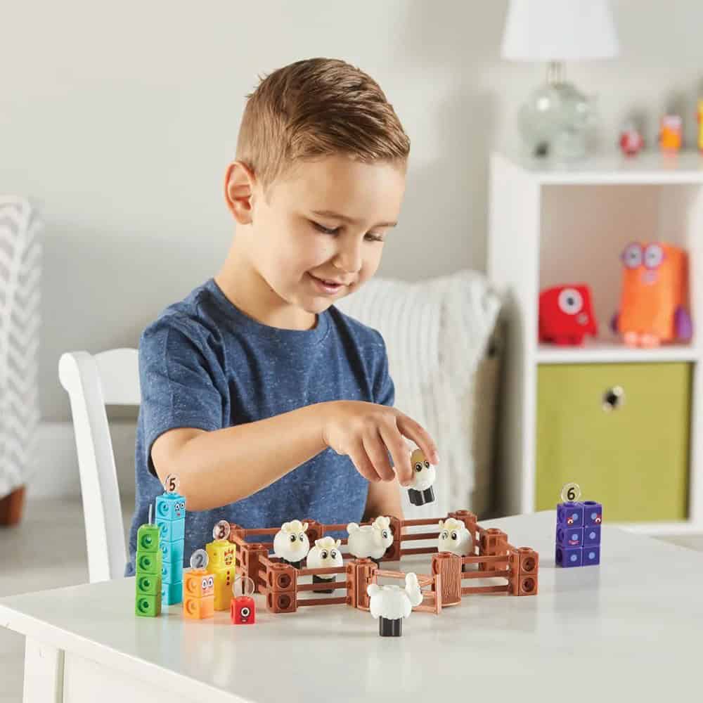 Brainkid Toys - MathLink Cubes Numberblocks Sheep Farm Activity Set 17 MathLink Cubes Numberblocks Sheep Farm Activity Set - Image 17