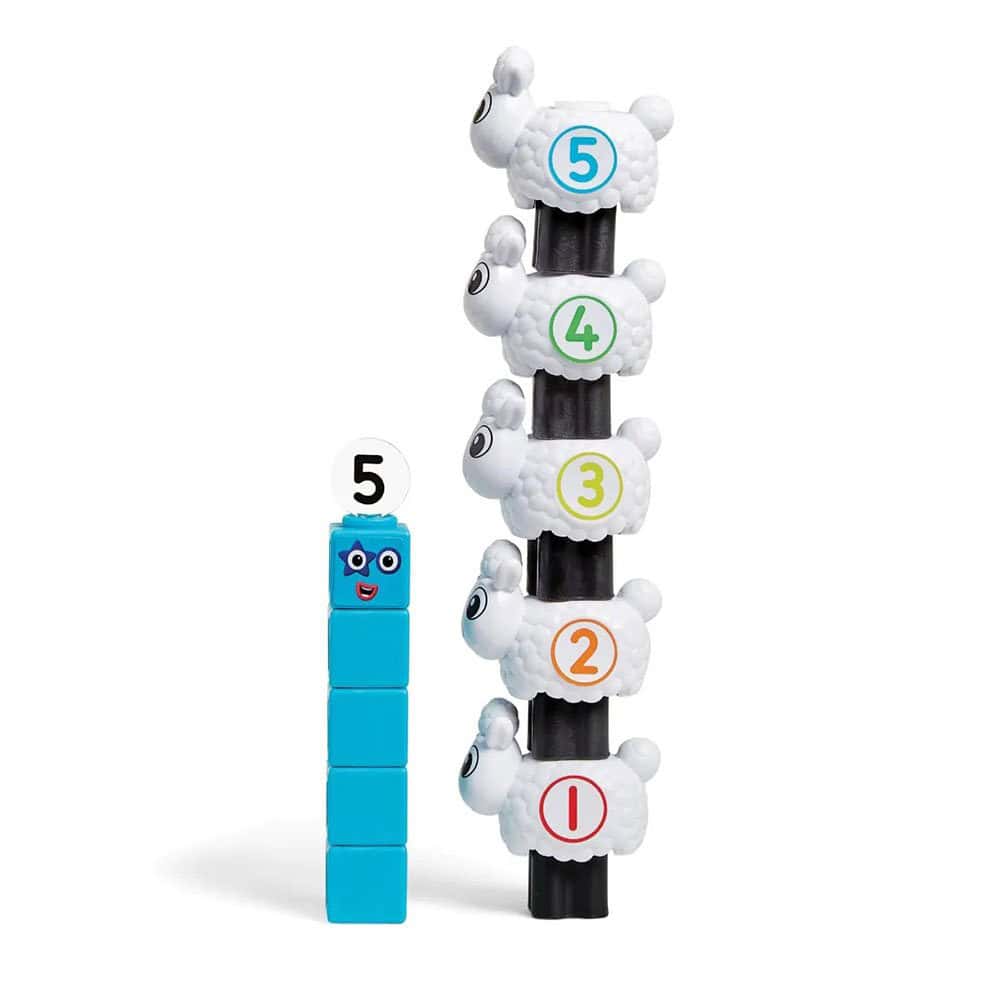 Brainkid Toys - MathLink Cubes Numberblocks Sheep Farm Activity Set 7 MathLink Cubes Numberblocks Sheep Farm Activity Set - Image 7
