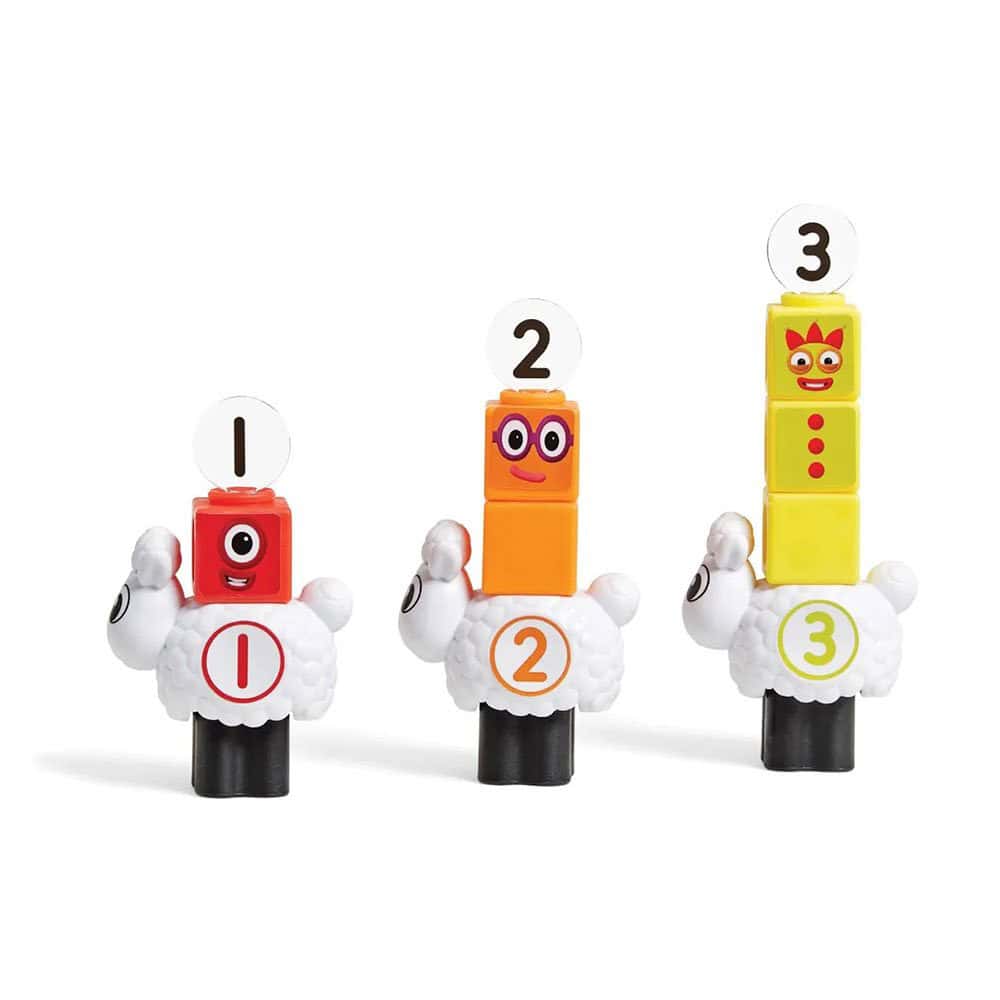 Brainkid Toys - MathLink Cubes Numberblocks Sheep Farm Activity Set 8 MathLink Cubes Numberblocks Sheep Farm Activity Set - Image 8