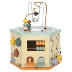 Alternative view of Safari Motor Activity Cube 7 Sides