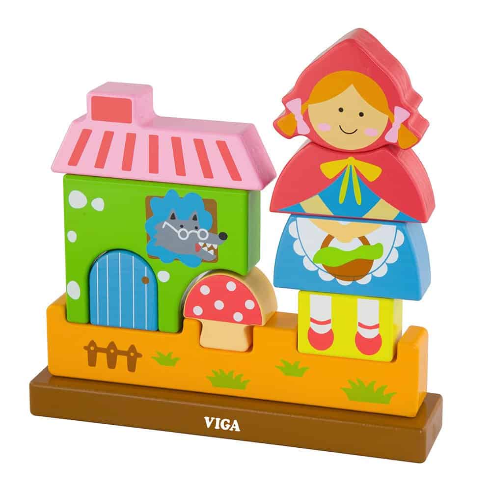 Brainkid Toys - Magnetic 3D Puzzle - Red Riding Hood 1 Magnetic 3D Puzzle - Red Riding Hood