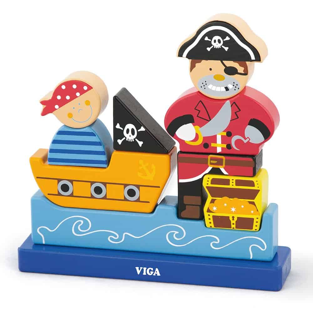 Brainkid Toys - Magnetic 3D Puzzle - Pirate 1 Magnetic 3D Puzzle - Pirate
