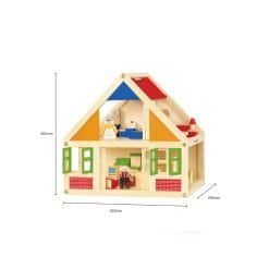 StoreyDollhouse with Furniture and Dolls - Image 10