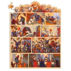 Brainkid Toys - Story Puzzle 100Pcs - King Arthur 9 Story Puzzle 100Pcs - King Arthur - Image 5