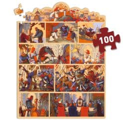 Alternative view of Story Puzzle 100Pcs - King Arthur