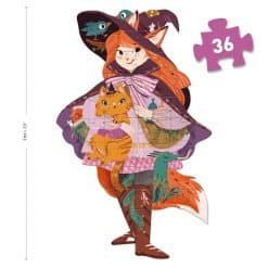 Alternative view of Floor Puzzle Lily the Witch - 36 pcs