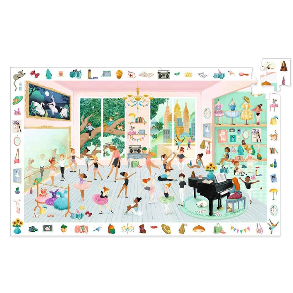 Brainkid Toys - Dance School 100 Pcs Observation Puzzle 5 Dance School 100 Pcs Observation Puzzle - Image 5