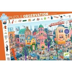 Brainkid Toys - The City 200 Pcs Observation Puzzle 9 The City 200 Pcs Observation Puzzle - Image 5