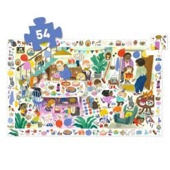 Alternative view of Observation Puzzle - Birthday - 54pcs