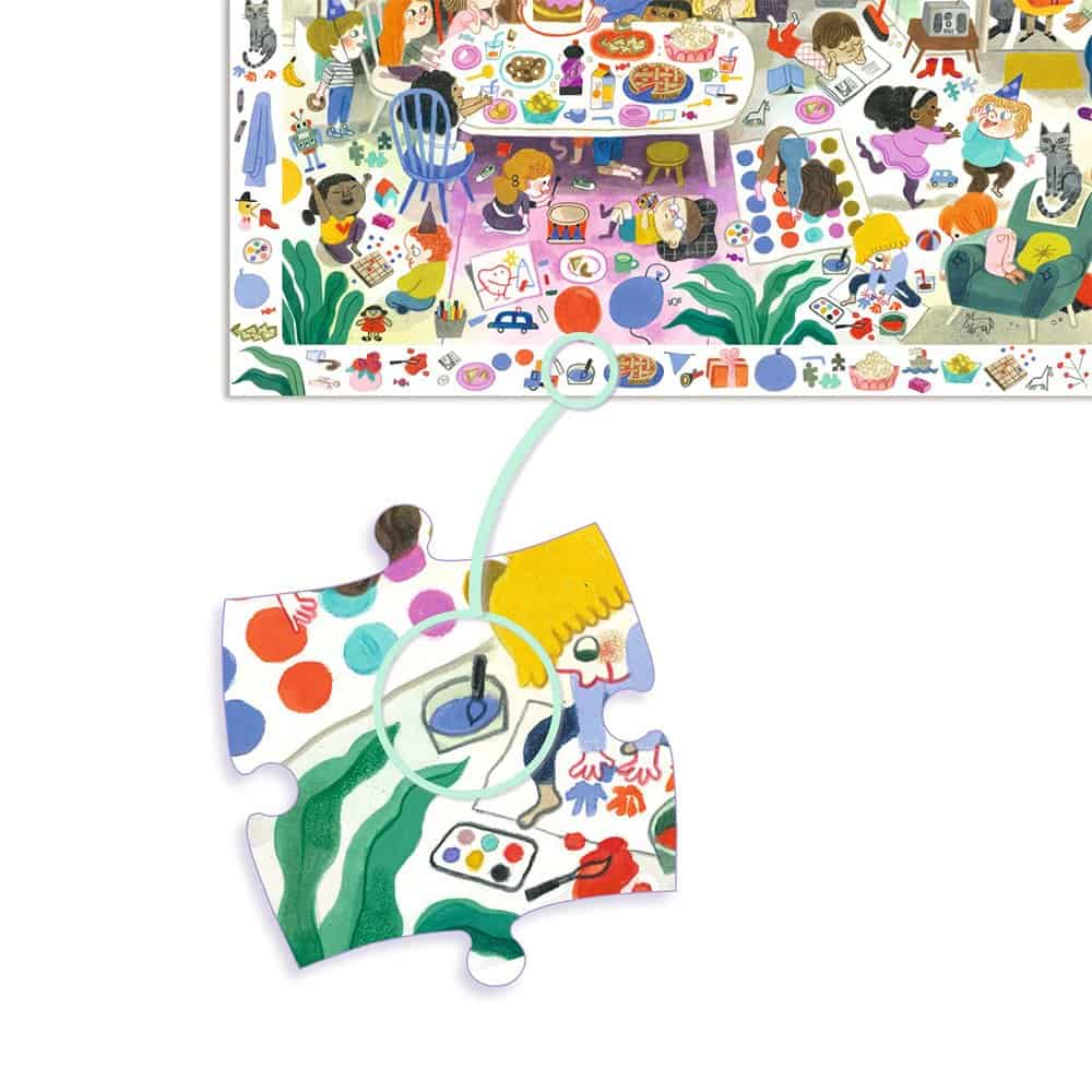Brainkid Toys - Observation Puzzle - Birthday - 54pcs 3 Observation Puzzle - Birthday - 54pcs - Image 3