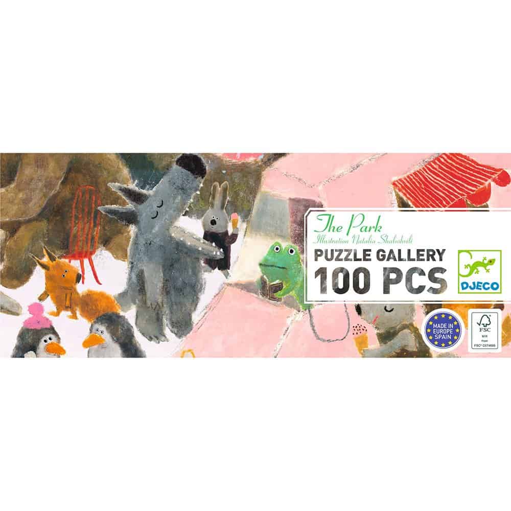 Brainkid Toys - Puzzle Gallery The Park - 100pcs 3 Puzzle Gallery The Park - 100pcs - Image 3
