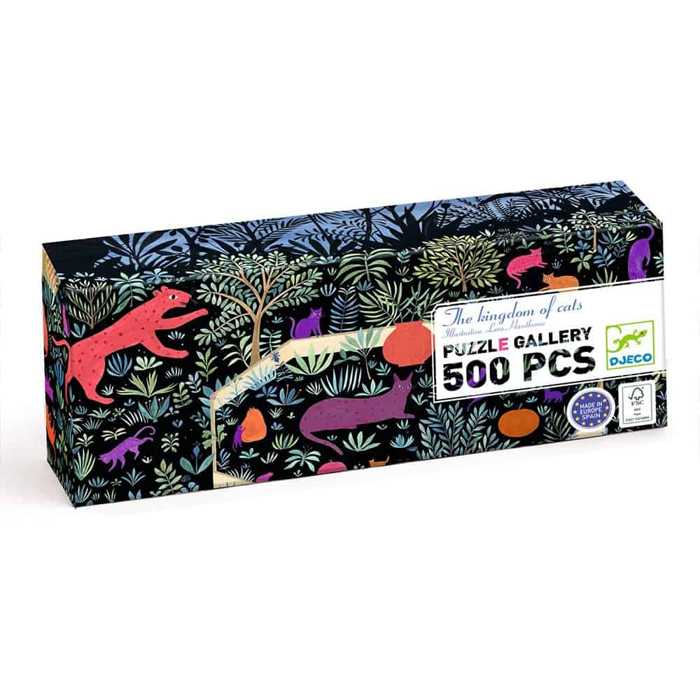Brainkid Toys - Puzzle Gallery The Kingdom of Cats - 500pcs 1 Puzzle Gallery The Kingdom of Cats - 500pcs