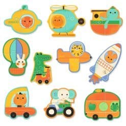 Alternative view of Puzzle Duo Vehicles