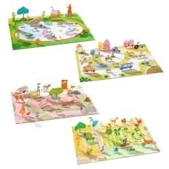 Alternative view of Lift-up stickers - Farm