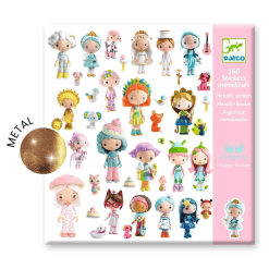 Tinyly Metallic Stickers